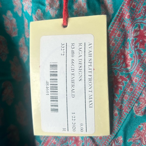 RAGA by Anthropologie Split Front Geometric Maxi Dress - Picture 7 of 14